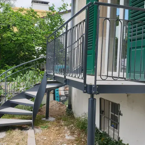 Treppe Balkon